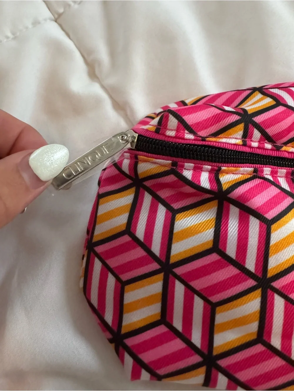 New Clinique Cosmetic Pouch Assorted
